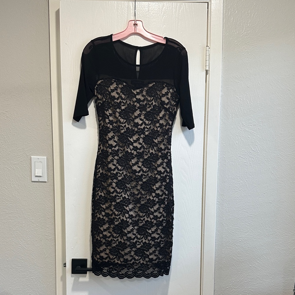 Black Lace Dress